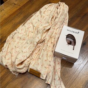 WildBird Linen Floral Ring Sling